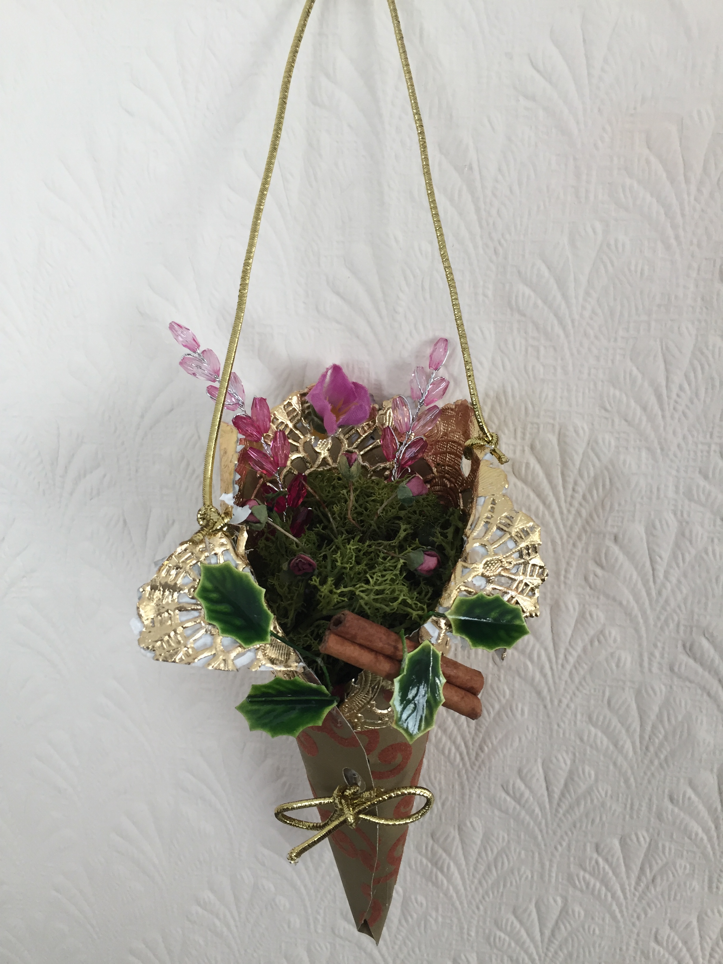 Christmas cornucopia